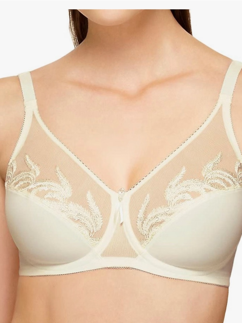 NWT WACOAL Size 36C Underwire Bra - Beige - Style 85121